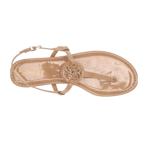 Circus NY BY Sam Edelman Patent Leather Shoes, Size 7-Flats Strappy Shoes - Picture 3 of 5